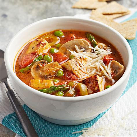 vegetable-and-tofu-soup-recipe-eatingwell image