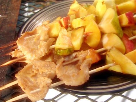grilled-abalone-steak-and-fruit-skewers image