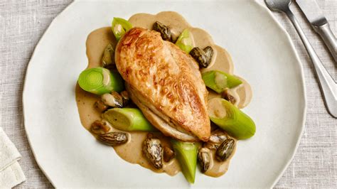 chicken-with-morels-and-sherry-wine-sauce image