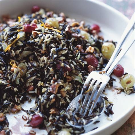 wild-rice-dressing-with-roasted-grapes-and-walnuts image