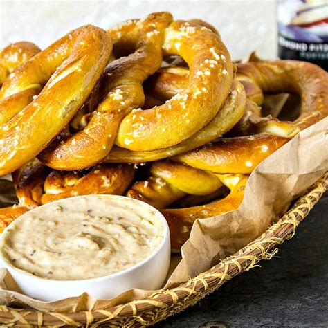 the-best-soft-pretzel-recipe-bread-pretzels-pastry image
