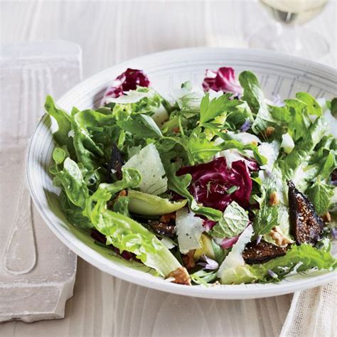 mixed-greens-and-herb-salad-with-figs-and-walnuts image