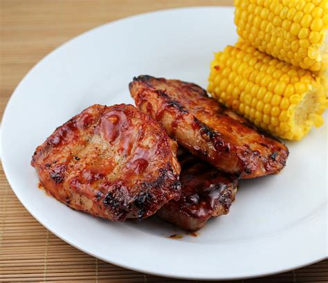grilled-honey-garlic-pork-chops-recipe-cullys-kitchen image