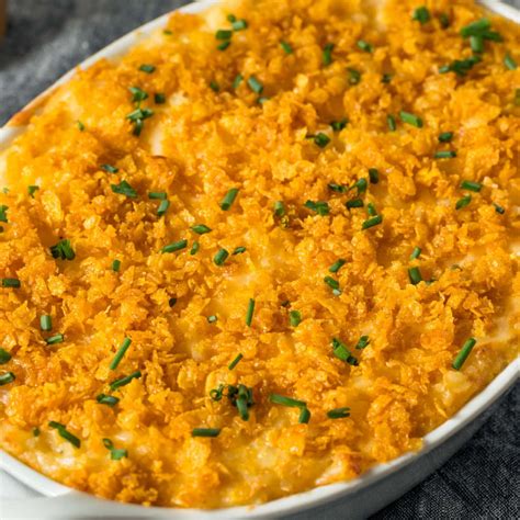 easy-cheesy-potato-casserole-recipe-insanely-good image