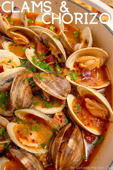 clams-and-chorizo-girl-with-the-iron-cast image