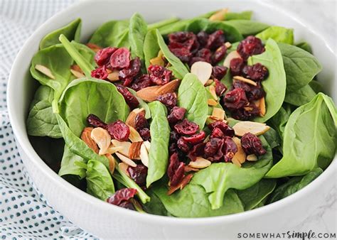 cranberry-almond-spinach-salad-recipe-somewhat-simple image