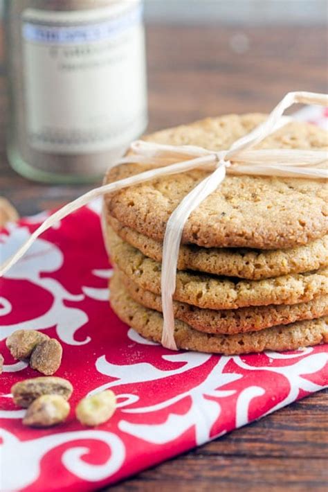 pistachio-cardamom-cookies-healthy-delicious image