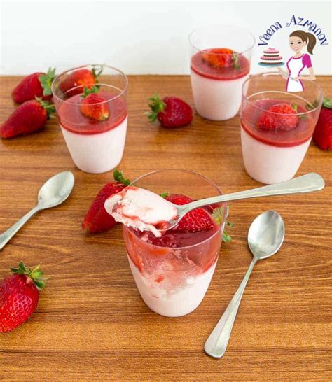 strawberry-panna-cotta-recipe-veena-azmanov image
