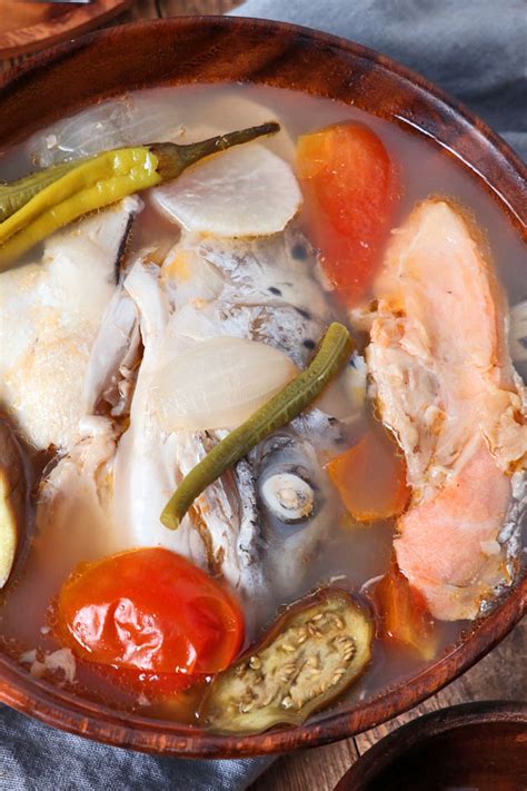 sinigang-na-salmon-salmon-head-in-sour-tamarind-soup image