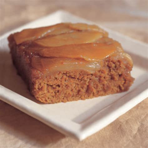 caramelized-pear-upside-down-gingerbread-williams-sonoma image