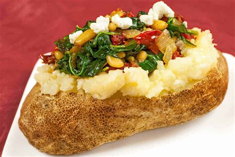 spinach-and-goat-cheese-stuffed-potatoes image