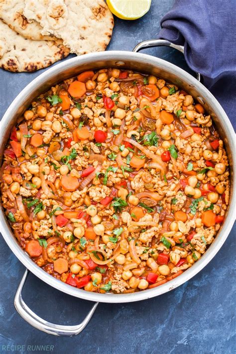 moroccan-turkey-and-chickpea-skillet-recipe-runner image