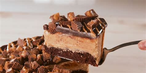 best-chocolate-peanut-butter-cheesecake-recipe-delish image