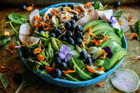 chicken-blueberry-avocado-power-salad-with-balsamic image