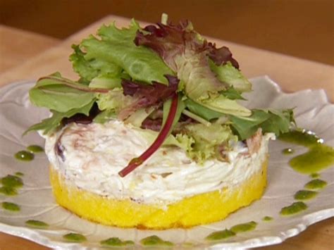 griddled-orange-polenta-topped-with-crabmeat-salad image
