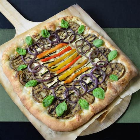grilled-vegetable-flatbread-craftybaking-formerly image