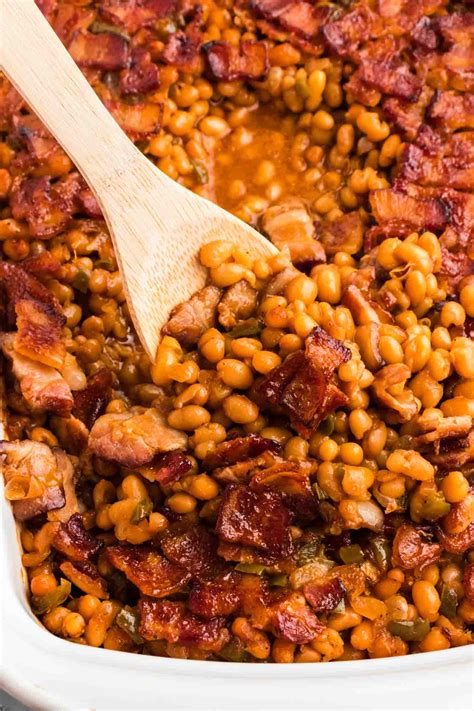 best-baked-beans-recipe-saucy-smoky-little-sunny image