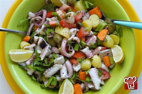 baby-octopus-salad-is-a-seafood-main-dishes-by-my image