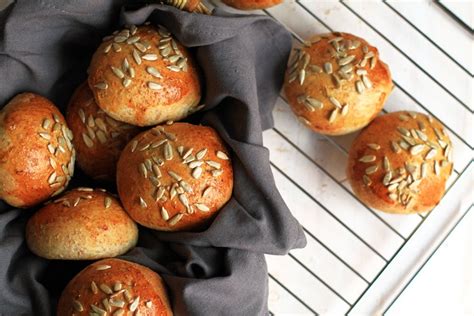 fluffy-whole-wheat-bread-rolls-ginger-with-spice image