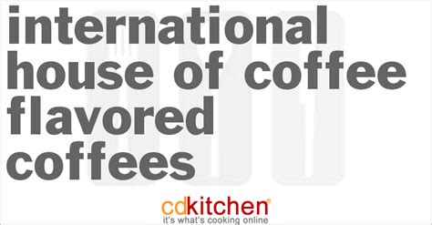 international-house-of-coffee-flavored-coffees image