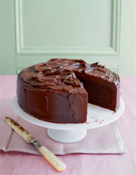 chocolate-mud-cake-recipe-delicious-magazine image
