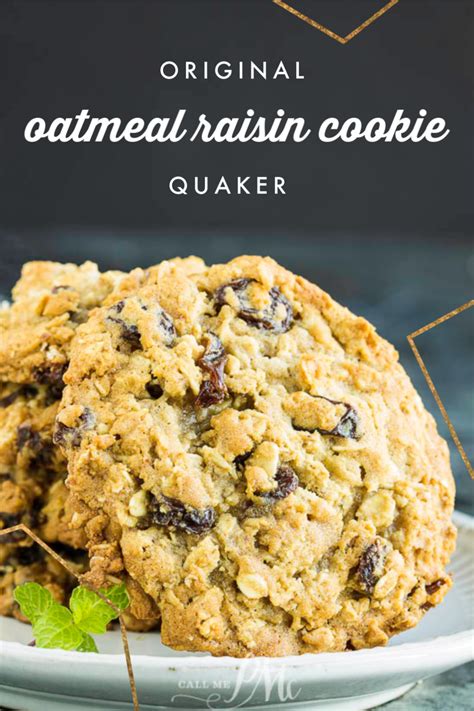 original-quaker-oatmeal-raisin-cookie image