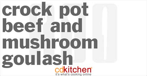 crock-pot-beef-and-mushroom-goulash image