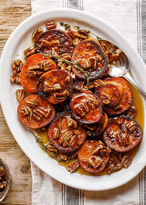 roasted-sweet-potatoes-with-maple-pecan-glaze image