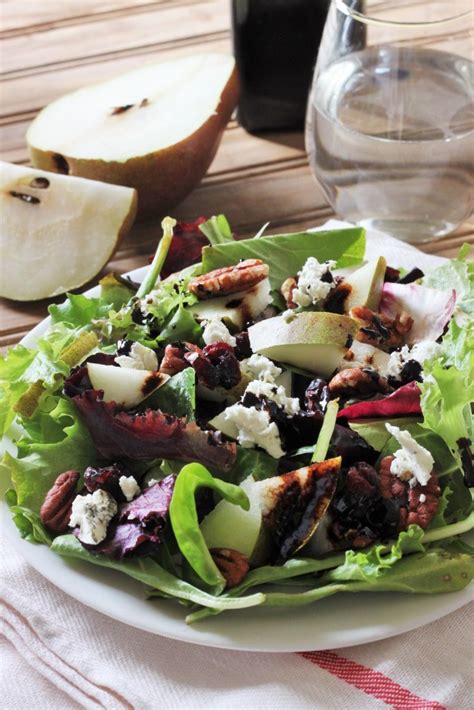 goat-cheese-pear-pecan-and-cranberry-salad-with image
