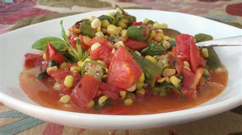 warm-tomato-corn-okra-salad-a-veggie-venture image