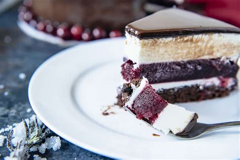 cranberry-triple-chocolate-mousse-cake-the-crumby image