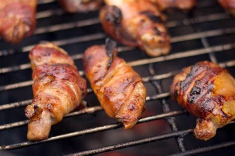 grilled-bacon-wrapped-chicken-bites-kitchen-laughter image