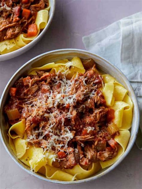 braised-pork-ragu-pappardelle-recipe-spoon-fork image