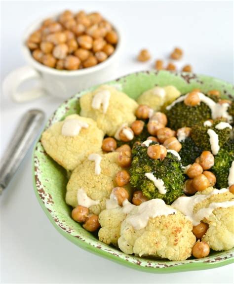 broccoli-cauliflower-chickpea-bowl-skinny-fitalicious image