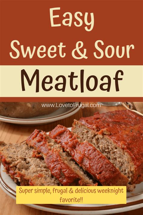 easy-sweet-and-sour-meatloaf-a-weeknight-favorite image