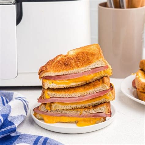 air-fryer-grilled-ham-and-cheese-air-frying-foodie image