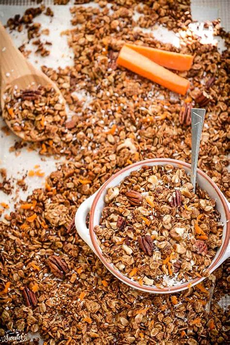 easy-carrot-cake-granola-recipe-life-made-sweeter image