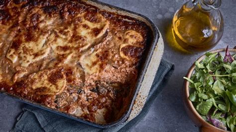 aubergine-parmigiana-recipe-bbc-food image