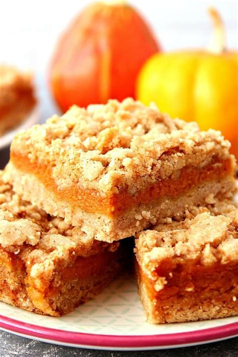 pumpkin-pie-bars-recipe-crunchy-creamy image