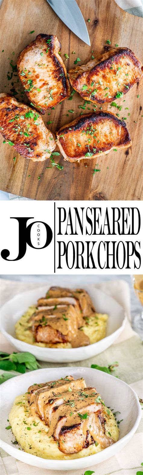 pan-seared-pork-chops-with-gravy-jo-cooks image