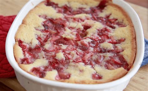 fresh-strawberry-cobbler-recipe-easy-dessert image