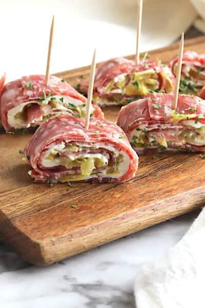 salami-pinwheels-easy-3-ingredient-salami-roll-up image