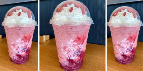strawberry-cheesecake-frappuccino-from-starbucks image