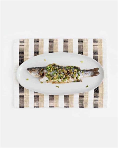 chinese-whole-baked-fish-with-ginger-and-scallions image