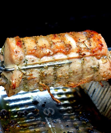 rotisserie-pork-loin-with-garlic-rosemary-and-fennel image