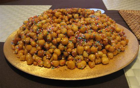 pignolata-sicilian-fried-dough-balls-with-honey-and-pine image