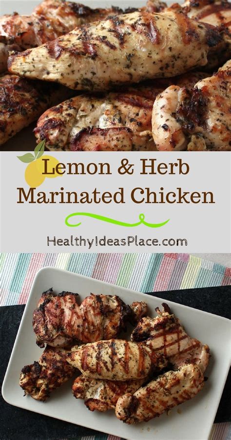 lemon-and-herb-marinated-chicken-healthy-ideas image