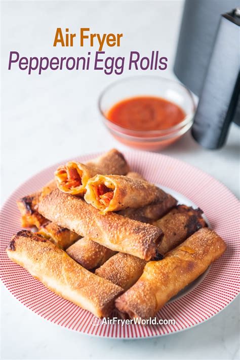 air-fryer-pepperoni-pizza-egg-rolls image