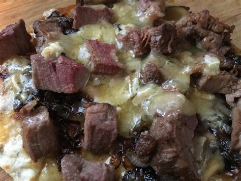 beef-tenderloin-caramelized-onions-and-blue-cheese image