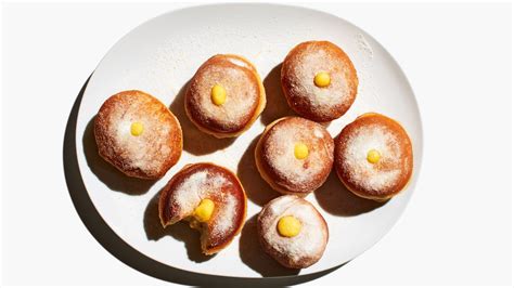 doughnuts-with-grapefruit-curd-and-citrus-sugar image